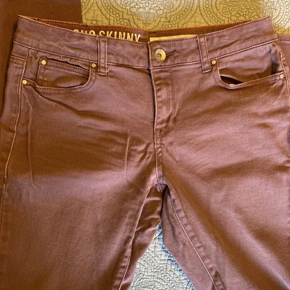 DKNY Soho Skinny Dusty Rose Jeans - Picture 3 of 5